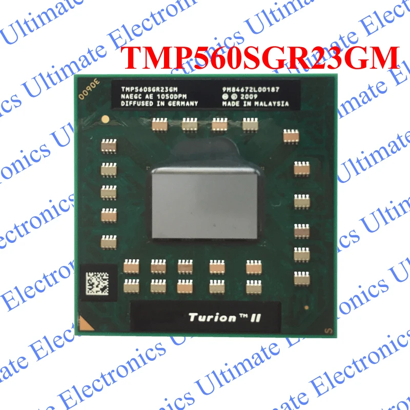 

ELECYINGFO NEW TMP560SGR23GM P560 Turion II Dual-Core CPU PGA chip