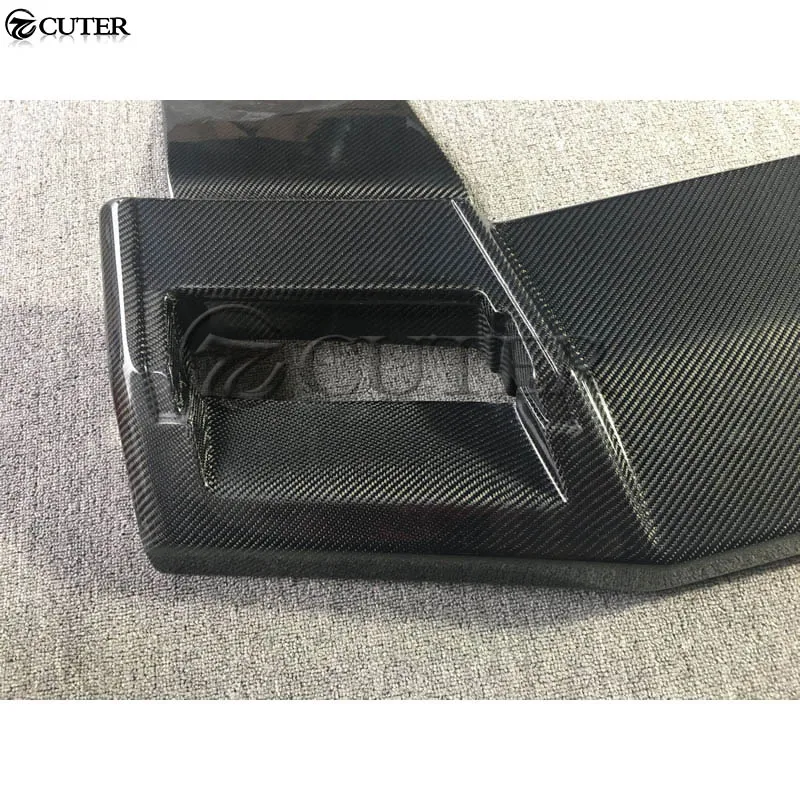 W463 G500 G55 G65 AMG задний спойлер из углеродного волокна верхние крылья крыши со