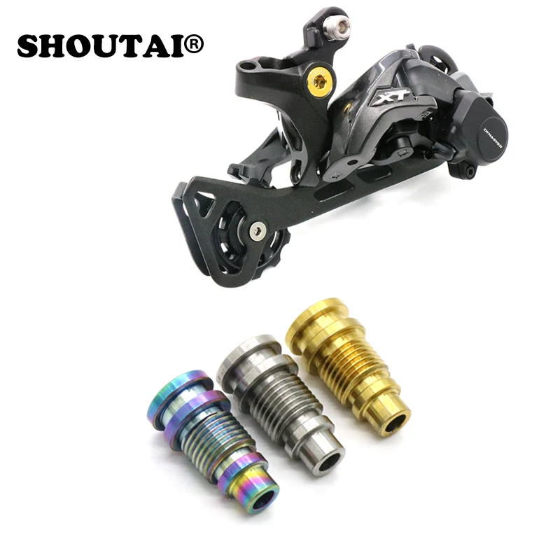 Bicycle TC4 Titanium Alloy Rear Derailleur Screw For SHIMANO M8000 XT