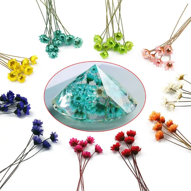 

12 pcs/pack Crystal Epoxy Mould UV Glue Mini Dried Flower Bracelet Ring Filler DIY Making Mobile Shell Crafts