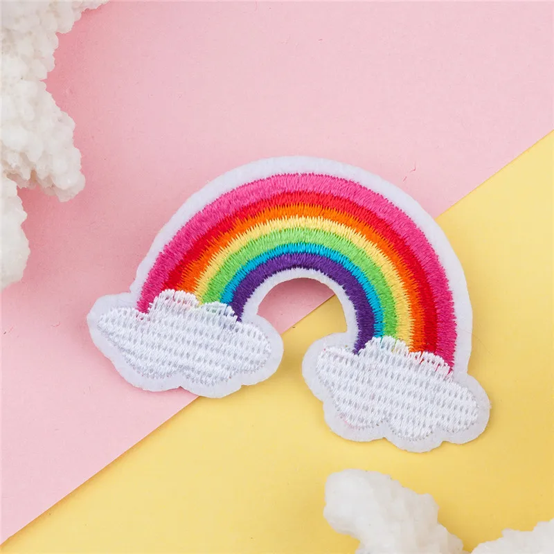 Значки ручной работы DoreenBeads вышивка радужной штифтой на Бейджи для женщин