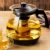 Дополнительный Чайник 1.6 L &2.3 L Fashion Glass Teapot Pro Design for Tea Flower with Removable Steel Infuser Filter Premium Tea Kettle