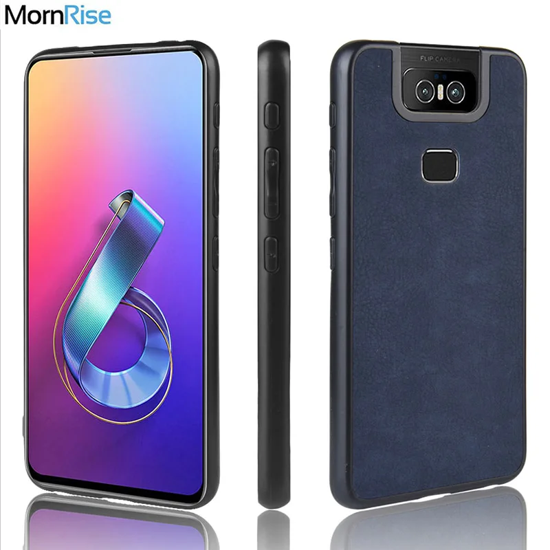 

New Fashion Silicone Soft Edge TPU Mold For ASUS Zenfone 6 ZS630KL Case Cute PU leather Back Cover Mobile Phone Shell Coque