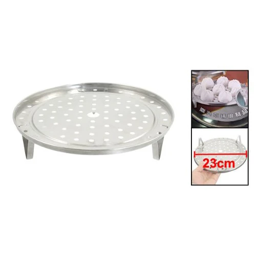 

PHFU Cooking Round Stainless Steel 23cm Diameter Steaming Rack w Stand