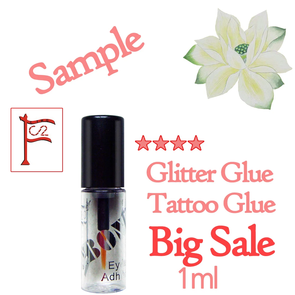 

tattoo glue body glue 4 Star high quality allergy free temporary fake tattoo glitter glue for pretty glitter flash tattoo body