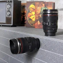 Canon Kamera Nicht Invertiert Objektiv Tee milch Tasse Edelstahl Isolierte Becher 400 ML Becher kaffeetasse