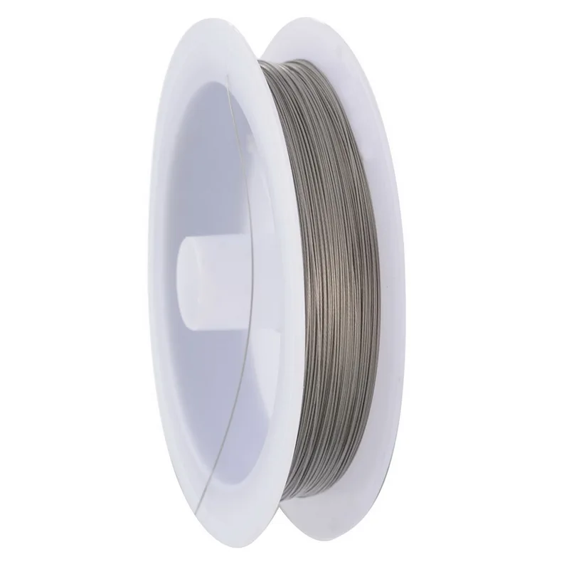 

0.35mm-70m/Lot Silver Round Cords Steel Wire Rope DIY Jewelry Making Findings Bracelet Necklace Women Findings Craft Material