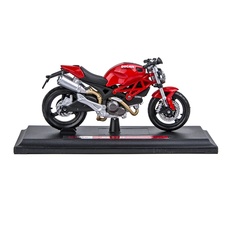 Maisto 1:18 модели мотоциклов Ducati Monster 696 красный литой под давлением мото миниатюрная гоночная игрушка для коллекции подарков