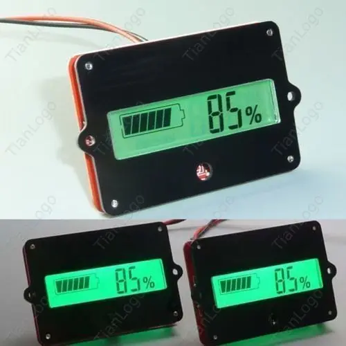 

Digital LCD Indicator Battery capacity Tester meter for car Lead-acid Lithium LiPo 12v 24V 48v 36v 1s 2s 3s 4s 5s 6s 7s