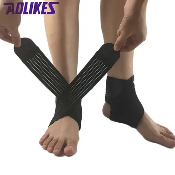 1 Pcs Fitness Enkel Ondersteuning Brace Met Elastische Bandage Band Compressie Voor Mannen Vrouwen Sport Enkelblessure Verstuiking Voet Protector