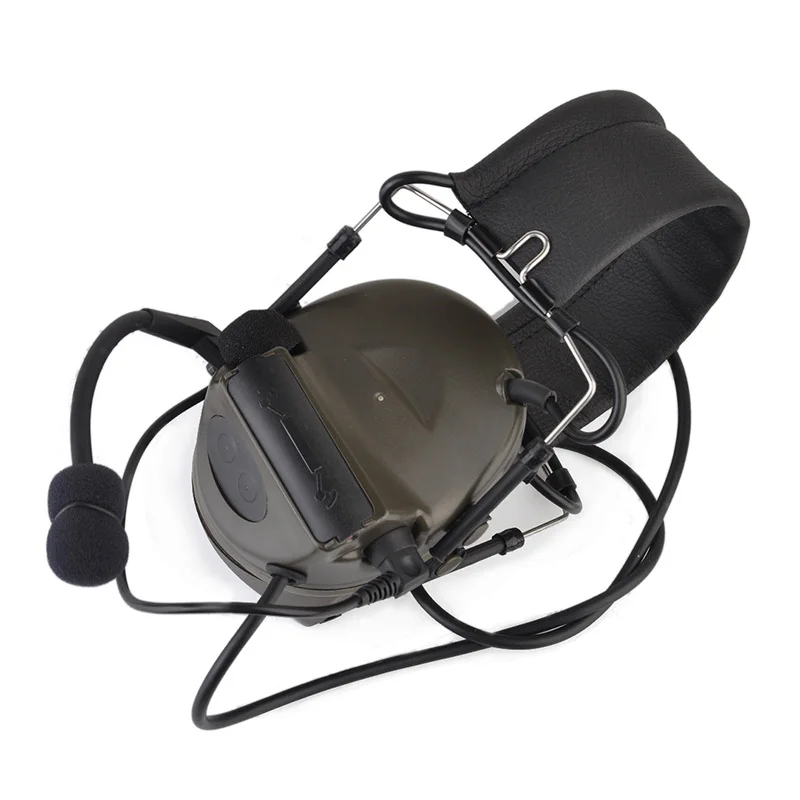 

Tactical Softair Aviation headset Comtac ii Headset Peltor Noise Canceling Headphone Hunting airsoft Earphone paintball Z041