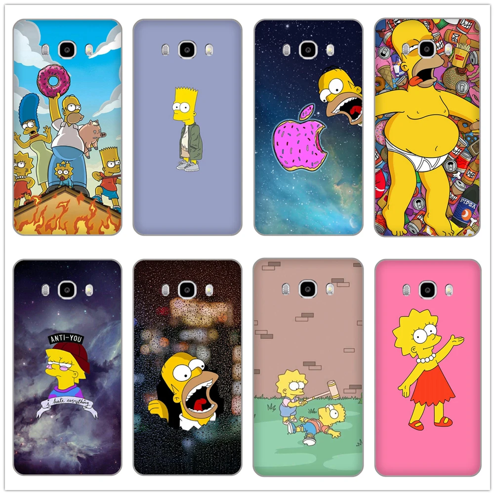

Homer J. Simpson Funny Fashion Cartoon Soft TPU Phone Case For Samsung Galaxy A3 A5 A7 ON5 ON7 2016-17 NOTE9 S10 LITE PLUS Shell