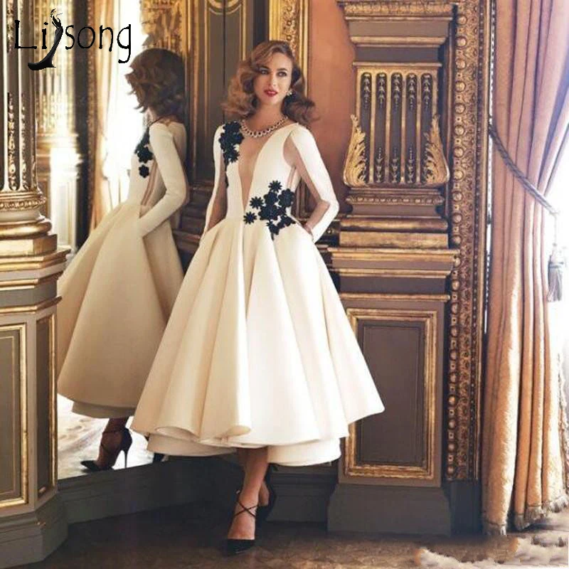 off white elegant dresses