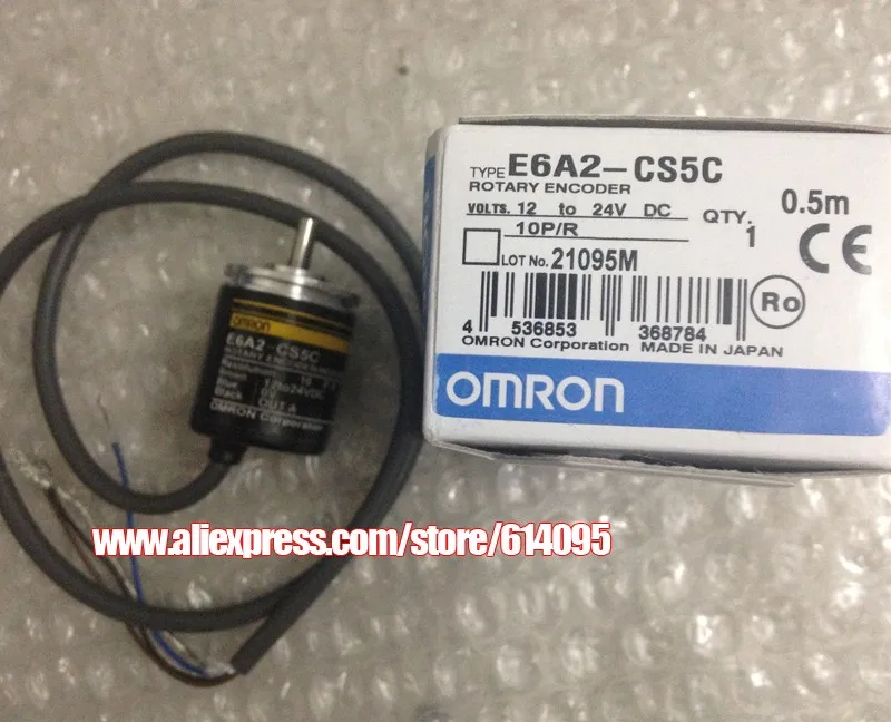 1 шт. E6A2-CS5C 10 P/R оптический кодировщик для OMRON/оптический цифровой кодер поворотный кодировщик/Низкий импульсный кодировщик для omron