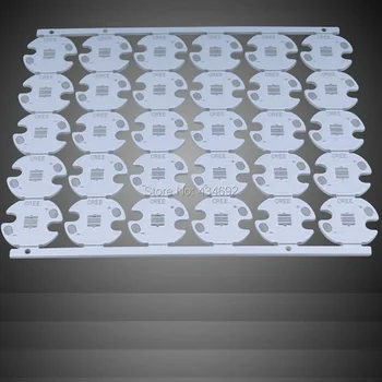 

Professional White CREE XML XM-L T5 T6 U2LED PCB Aluminum base plate Circuit board 16mm Diameter For DIY LED Flashlight Light