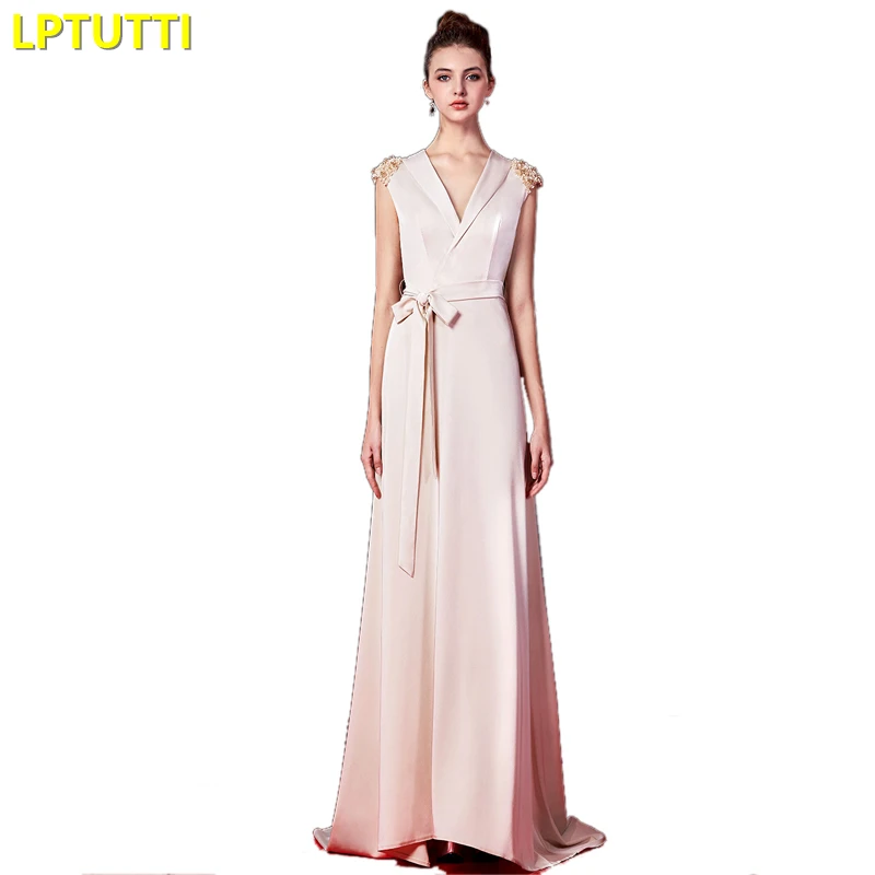 

LPTUTTI Appliques Sashes Gratuating New For Women Elegant Date Ceremony Party Prom Gown Formal Gala Luxury Long Evening Dresses