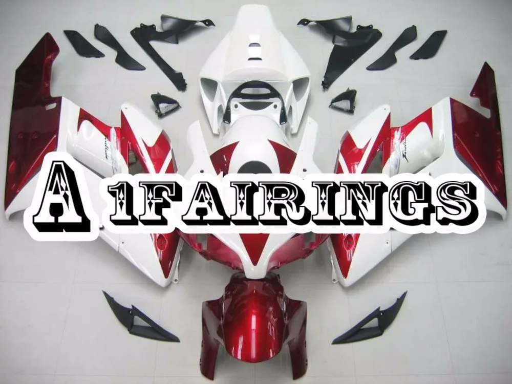 

Covers for Honda CBR1000RR 2004 2005 ABS Plastic Injection Cowlings Motorcycle Bodywork CBR1000RR 04 05 Pearl White Red Panels