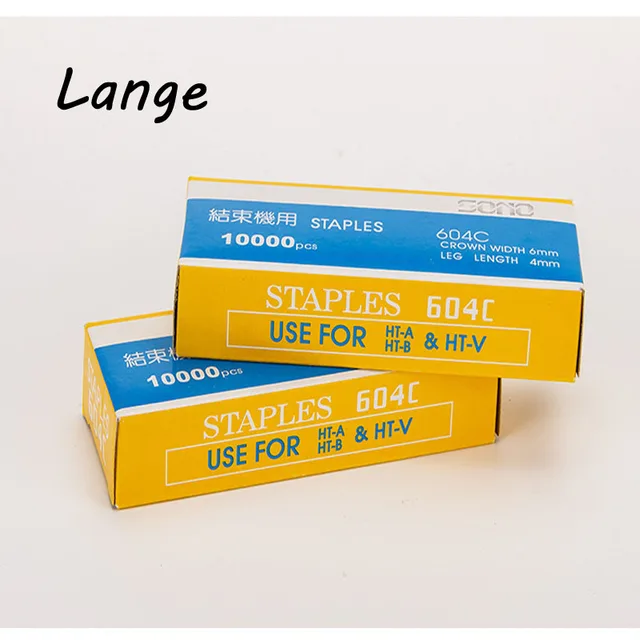 Lange 10000pcs Tapetool Tapener Tying Staple pin Nail Tape Tool fruit tree Secateurs Machine Pack Plant Garden Trunk Connect A20
