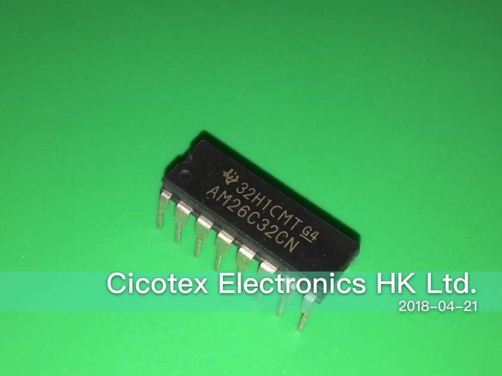 

5 шт./лот AM26C32CN DIP-16 IC QUAD DIFF LINE RCVR 16-DIP
