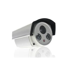 POE cylindrical HD 1080P Network IP Camera P2P lamp night vision outdoor waterproof metal 2IR onvif Security