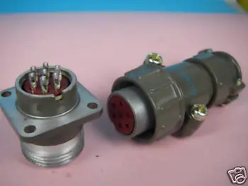 

10 Heavy Duty 7-Pin Male & Female Cable Connector P7P