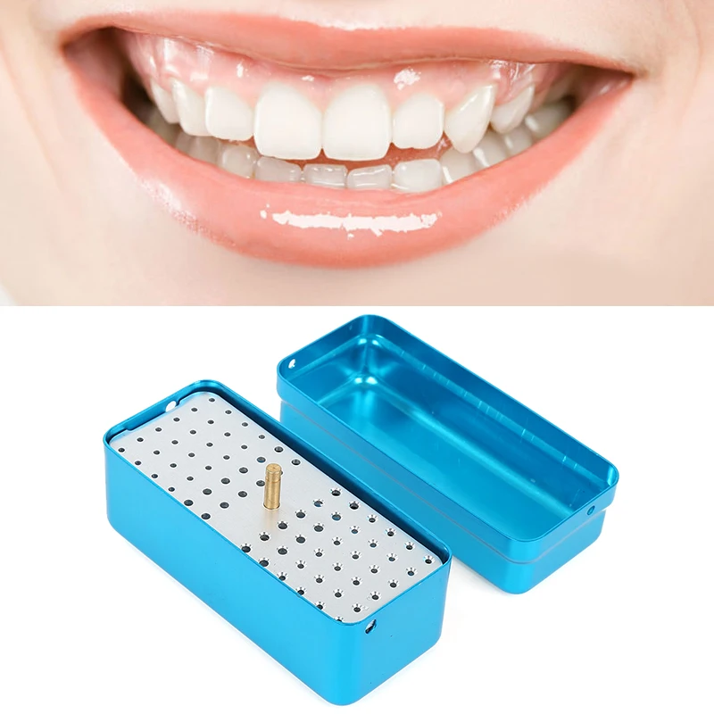 NEW 72 Holes Dental Disinfection Burs Holder Block Stand Autoclavable