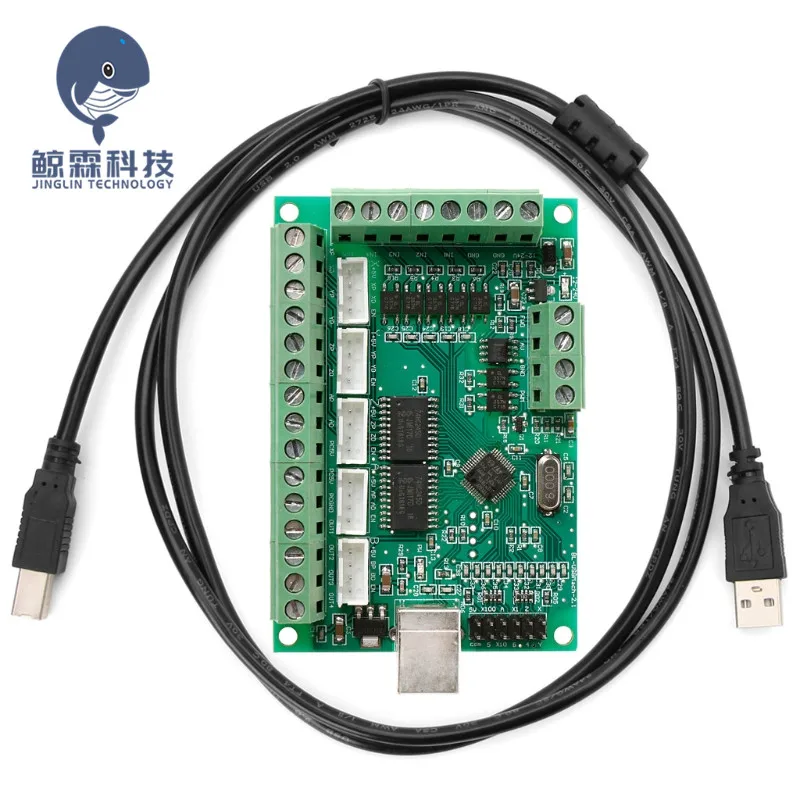 

CNC MACH3 100Khz USB Breakout Board CNC 5 Axis machine Interface Driver Motion Controller Control engraving control Interface