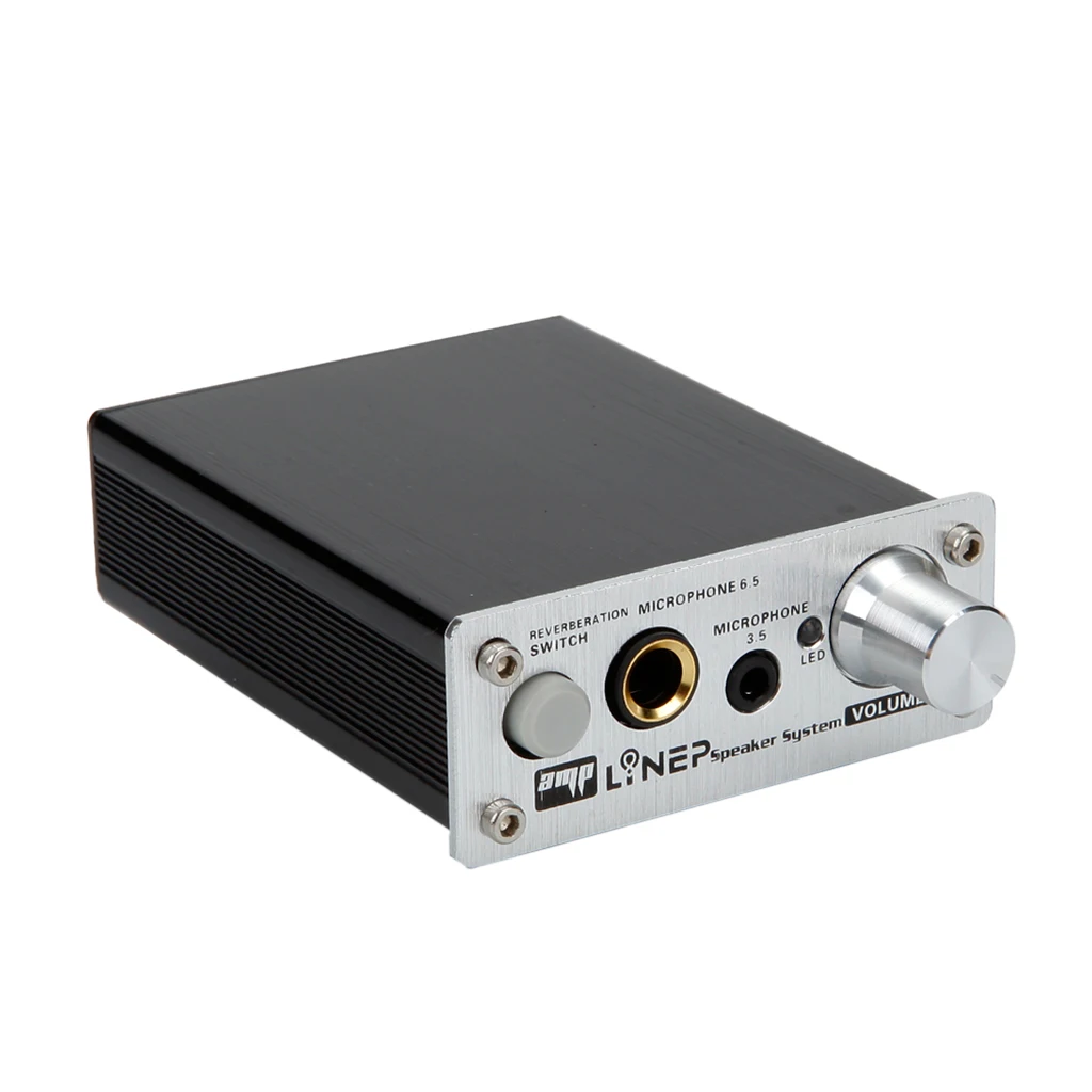 Two-channel HIFI Music Microphone Amplifier Dual Reverb Cable for Microphone Music Recording Equipment