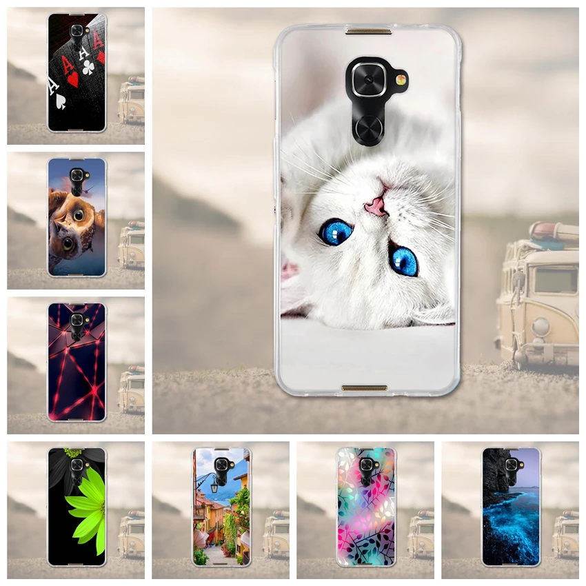Чехол для Alcatel Idol 4s/Windows/4 Pro OT6070 рельефный Мягкий силиконовый чехол с 3d рельефом s