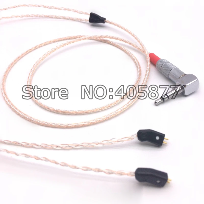 1 2M OCC Copper headphone upgrade Cable for UE 5pro sf3 TF10 TF15