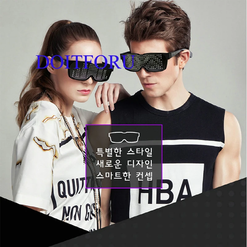 led glasses 17