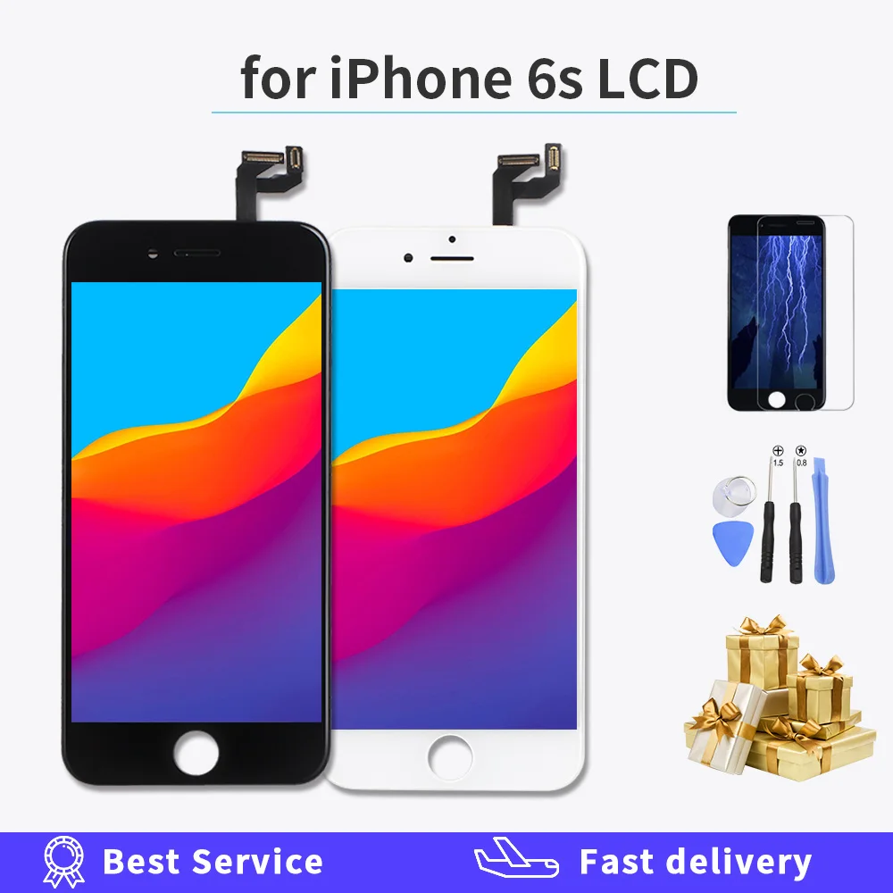 100% протестированный AAA ЖК дисплей для iPhone 6 S A1633 A1688 A1700 с 3D сенсорным экраном