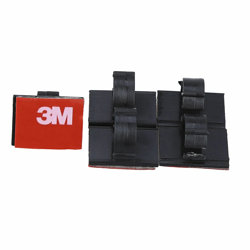  20Pcs 3M Selbst-adhesive Kabelbinder Kabel Clamp Clips Halter für Auto Dash Kamera GPS