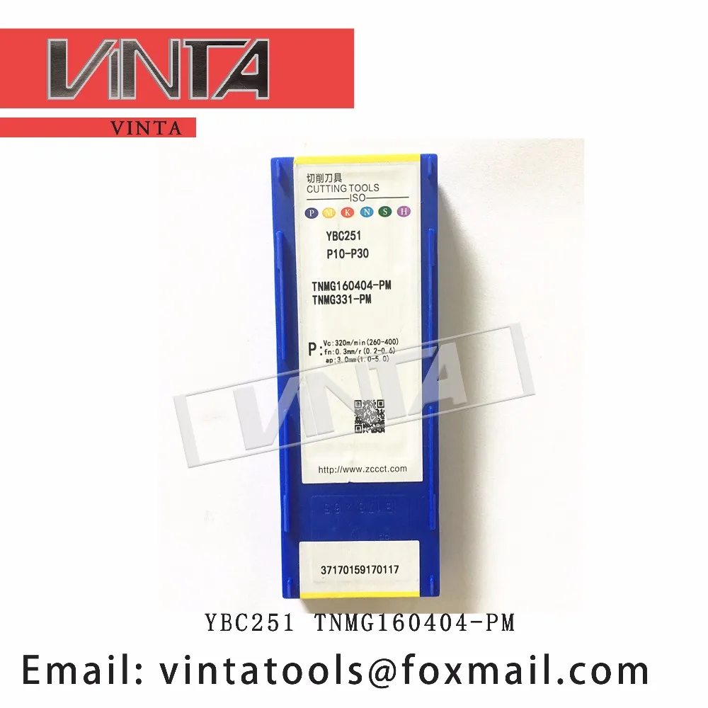 

10 шт./партия, карбидные токарные инструменты для ЧПУ YBC252 YBD102 YBC251 YBD152 YBC152