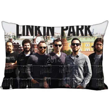 

Custom Linkin Park Rectangle Pillowcase zipper dakimakura Classic Pillow Case size 35X45cm DIY Gift