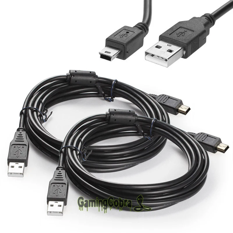 1.8M 6ft USB Charger Charging Cable Cord for Sony Playstation 3 PS3