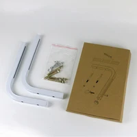 90 Degrees Bracket Projection Screen Hanger Adjustable Ceiling Mount For HD Projector Screens L Shape Hook Holder - Image 6
