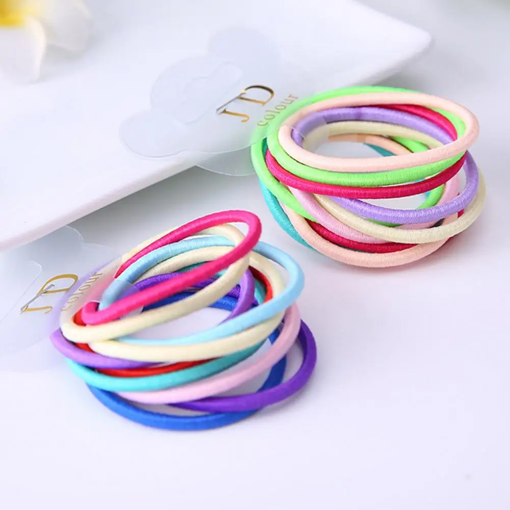 Hair Bands Latest Usable 10pcs/set Creative rubber band Design Gum