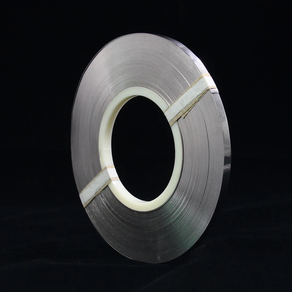 

1kg/roll Thickness 0.15mm x 8mm High quality Nickel Plated Steel Strap Strip Sheets 18650 battery spot welding