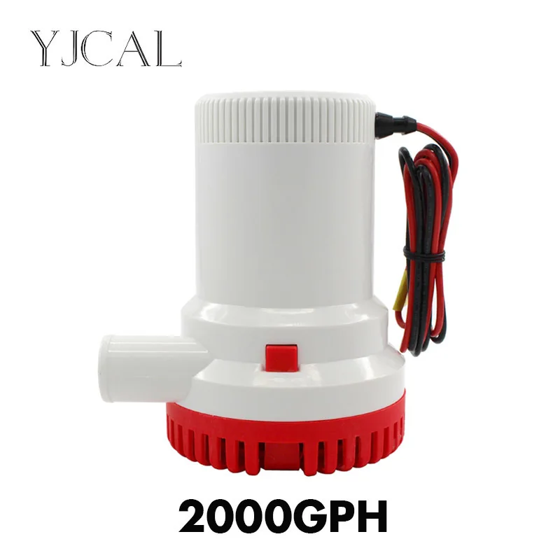 

Submersible Electric Water Pump 2000GPH DC 12V 24V Bilge Pump For Seaplane Civil Ship Houseboat Boats