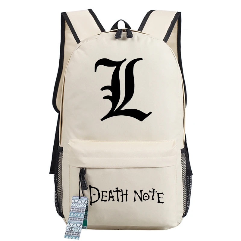 Аниме DEATH NOTE Killer Ryuuku женский рюкзак Mochila Feminina парусиновые школьные сумки для
