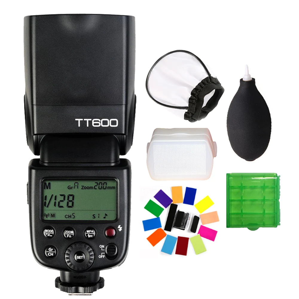 Godox Thinklite TT600 2 4G Wireless GN60 Master Slave Camera Flash Speedlite for Canon Nikon Pentax