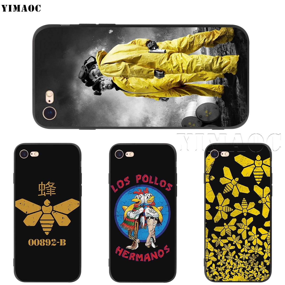 Силиконовый мягкий чехол YIMAOC Heisenberg Breaking Bad для iPhone 11 Pro XS Max XR X 8 7 6 6S Plus 5 5S SE