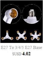 5 шт. огнеупорный материал E27 к E14 держатель лампы конвертер гнездо преобразования светильник лампа база Тип адаптер