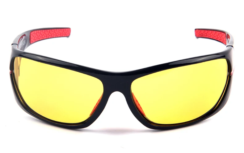 Новые солнцезащитные очки ночного видения, мужские брендовые Дизайнерские Модные поляризованные очки для ночного вождения, улучшенный светильник для дождливого облачного тумана