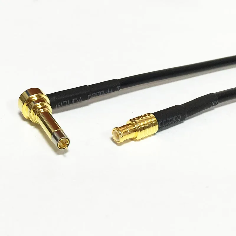 New Wireless Modem Wire MCX Male Plug To MS156 Right Angle Connector