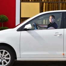 Adesivo de vidro para janela de carro aliauto, acessórios rápidos e furiosos, paul walker vin diesel vw