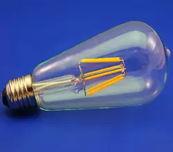 ST64 короткозамкнутый лампа накаливания E27 ламп накаливания Античный Ретро винтажный Эдисон лампочка Home Decor