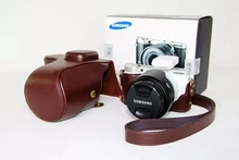 PU Leather Camera Bag Case For Samsung NX300 DSLR Digital Camera Shoulder Bags
