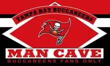3X5FT Tampa Bay Buccaneers man cave flag Digital printing banner